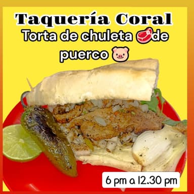 Torta de chuleta fresca