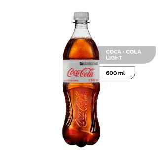 COCA LIGHT DE 600 ML.