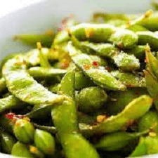 Edamame Asadas con Soya
