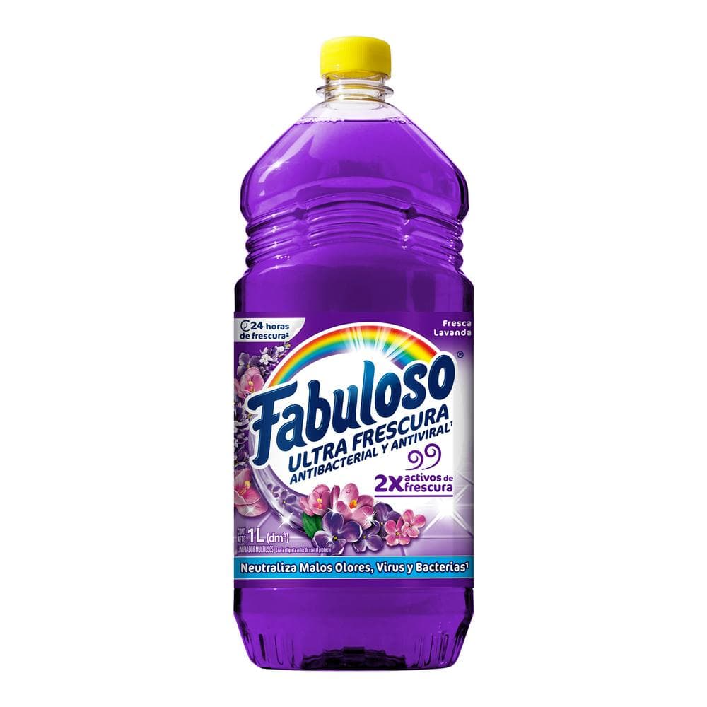 Limpiador Fabuloso 1 lt botella fresca lavanda