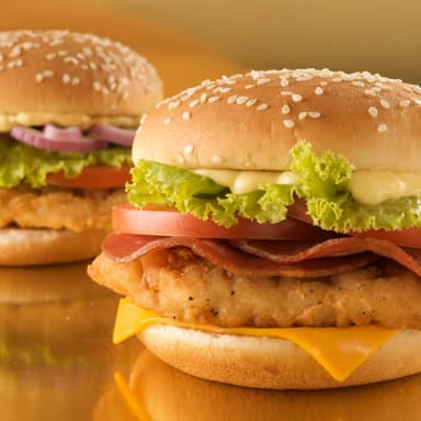 Hamburguesa Pollo Capeado