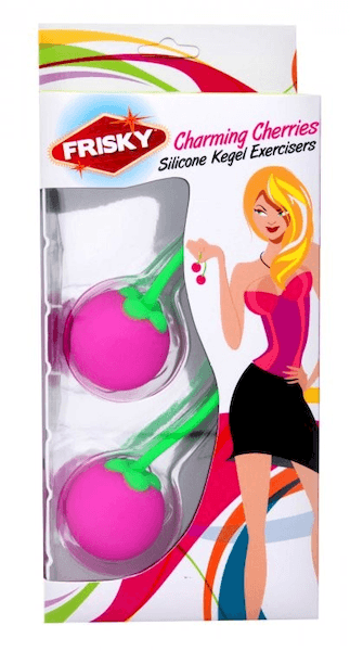XR CHARMING CHERRIES SILICONE KEGEL EXERCISERS