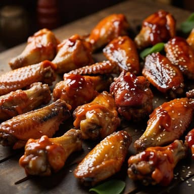 40 Alitas de Cualquier Sabor + Papas Grandes