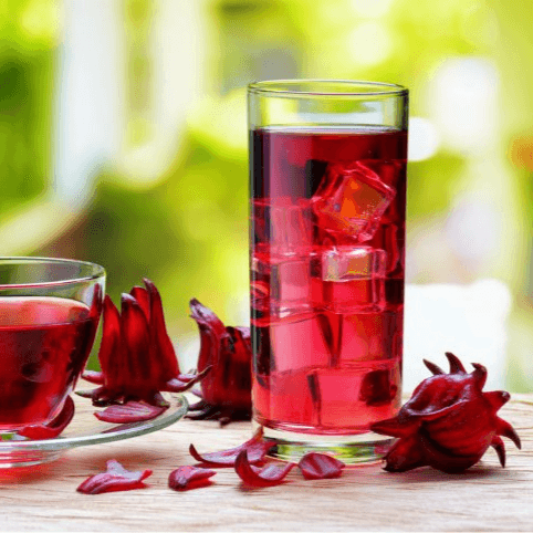 Agua fresca de jamaica