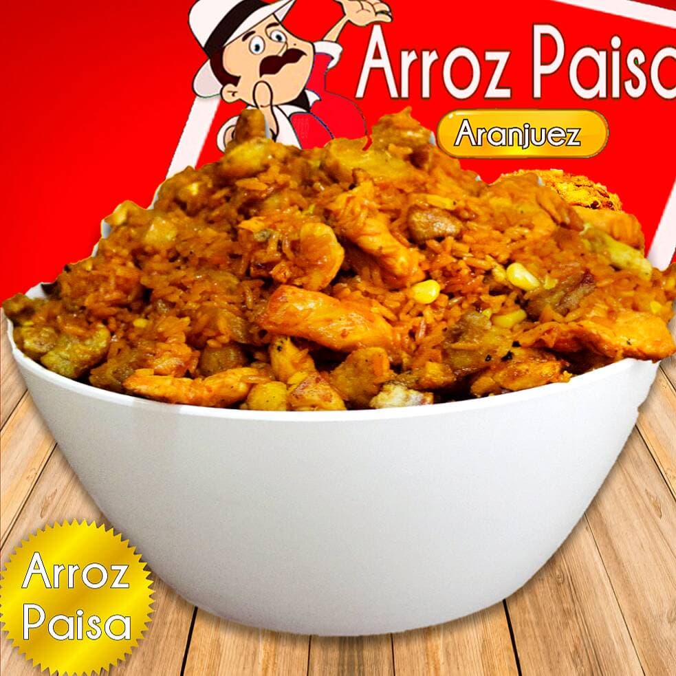 Arroz Paisa 3 Personas (1100grs)