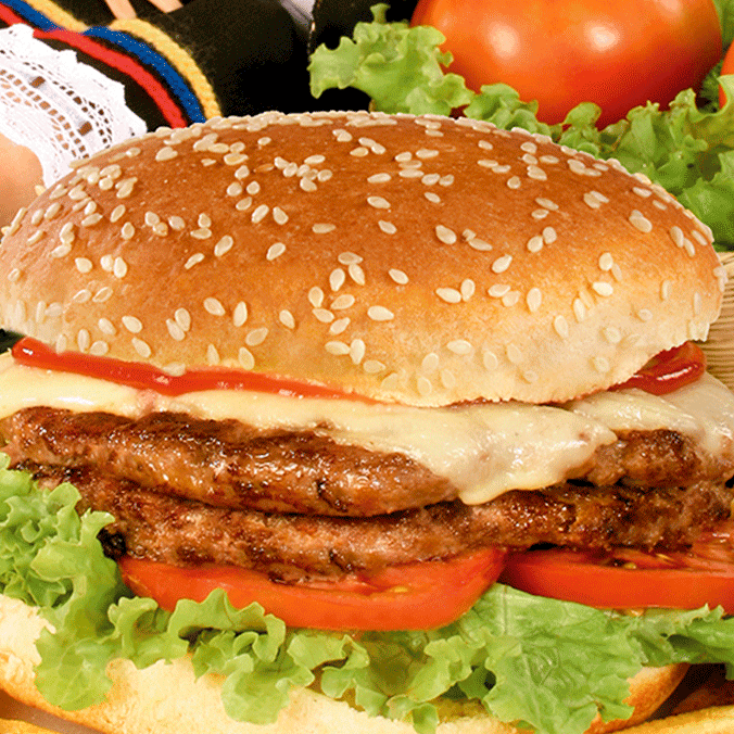 Combo Hamburguesa Doble+papas+refresco