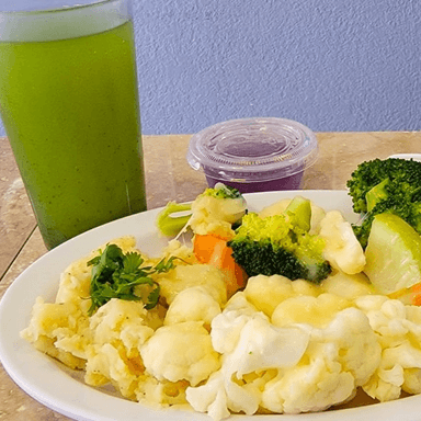 VERDURAS GRATINADAS AL VAPOR