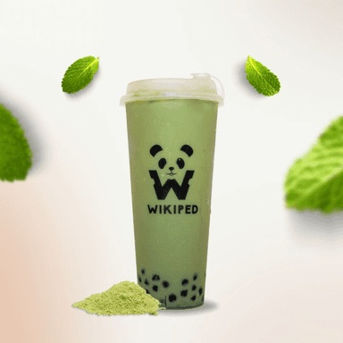 Té Leche Matcha con Tapioca
