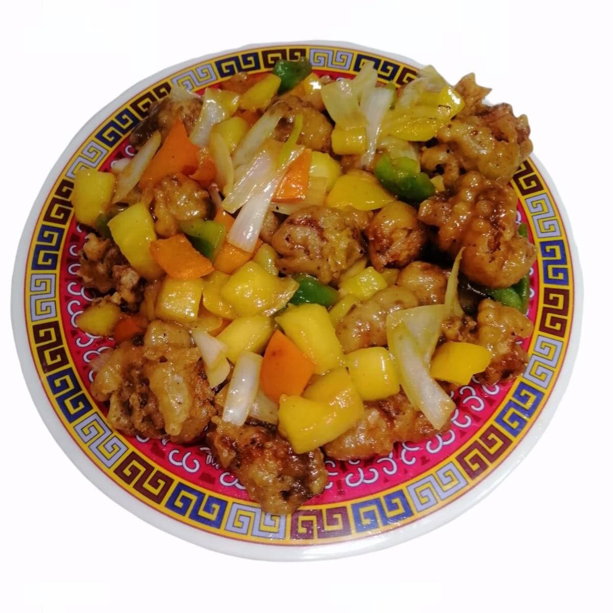 Pollo Agridulce Piña