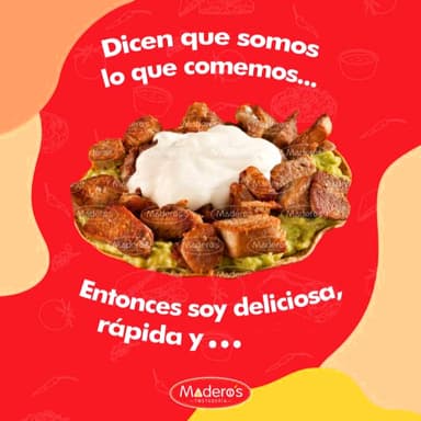 Tostada Junior Carnitas