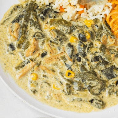 Pollo en Rajas
