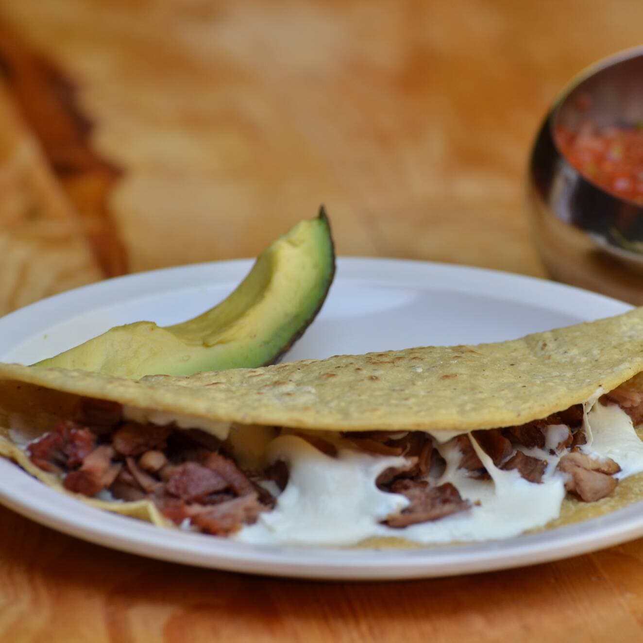 Quesadilla Grande Con Carne