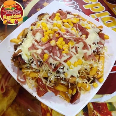 Salchipapa Especial La 46 ( 2 Personas )