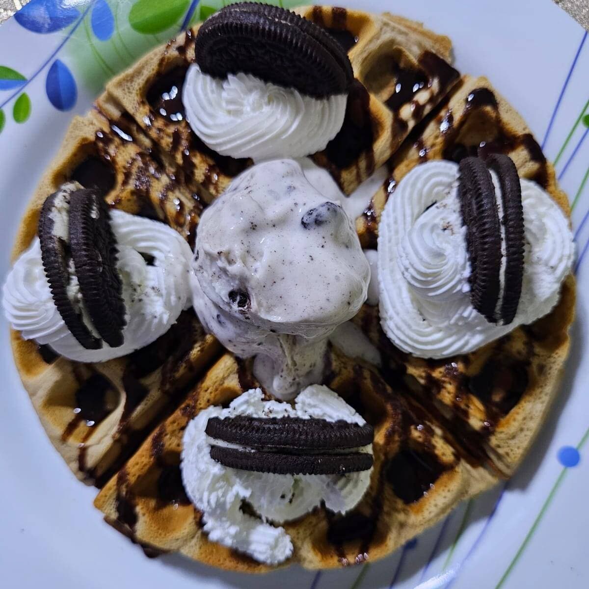 Waffle de Galleta OREO