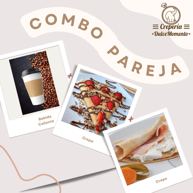 C o m b o  Pareja + Bebida Caliente (12 Oz)