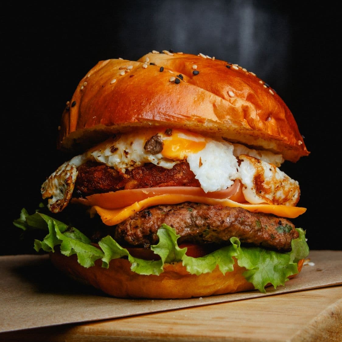 Burger Londres + 120 Gr de Papas