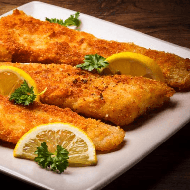 Filet de Pescado a la Milanesa