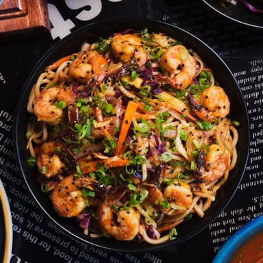 Udon noodle camaron