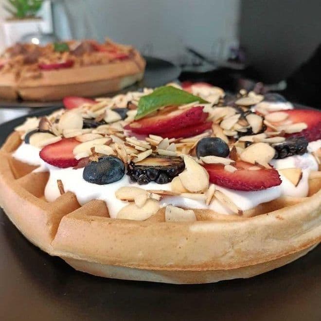 Waffle Frutos Rojos