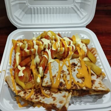 Quesadilla con papas