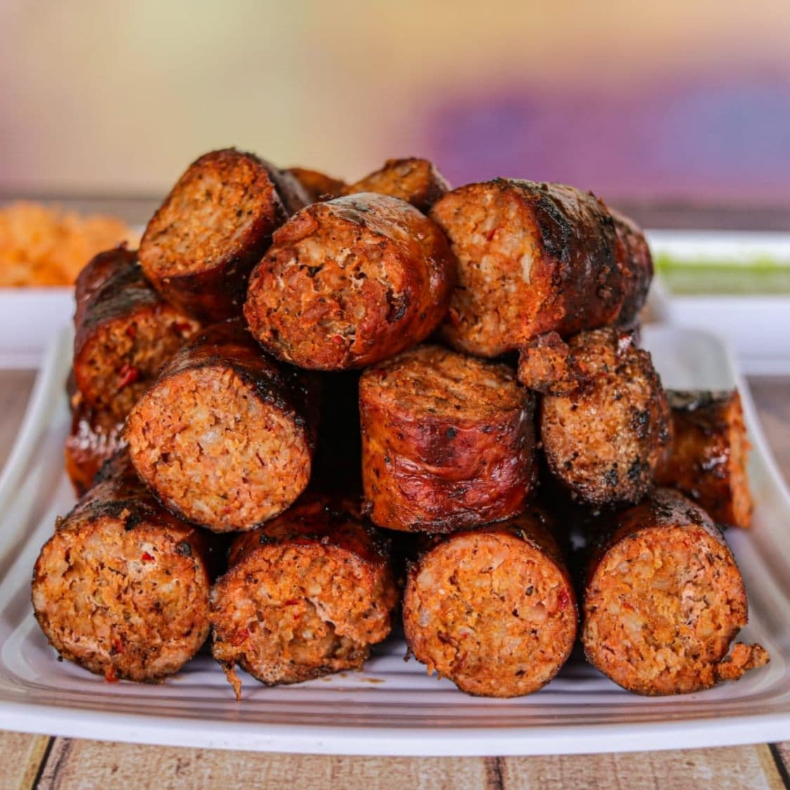 Un Kilo de Longaniza Asada