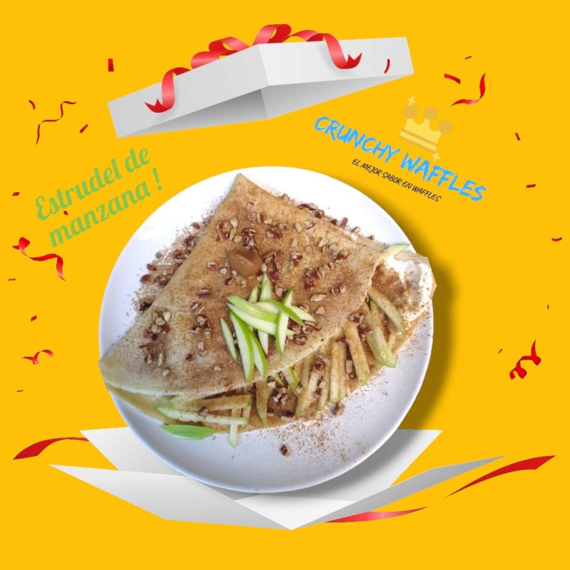 Crepa Strudel de Manzana