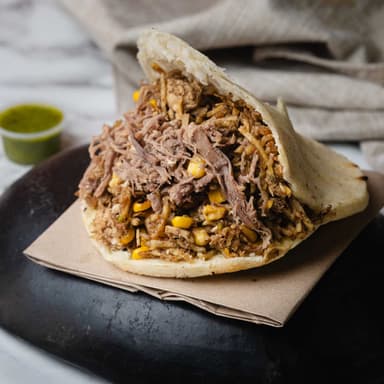 Arepa Mazorcada de Carne