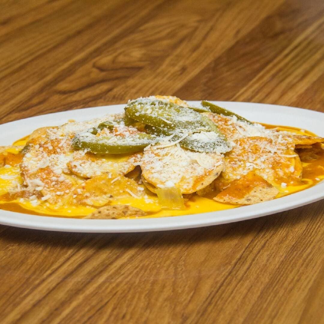 Nachos sin Carne