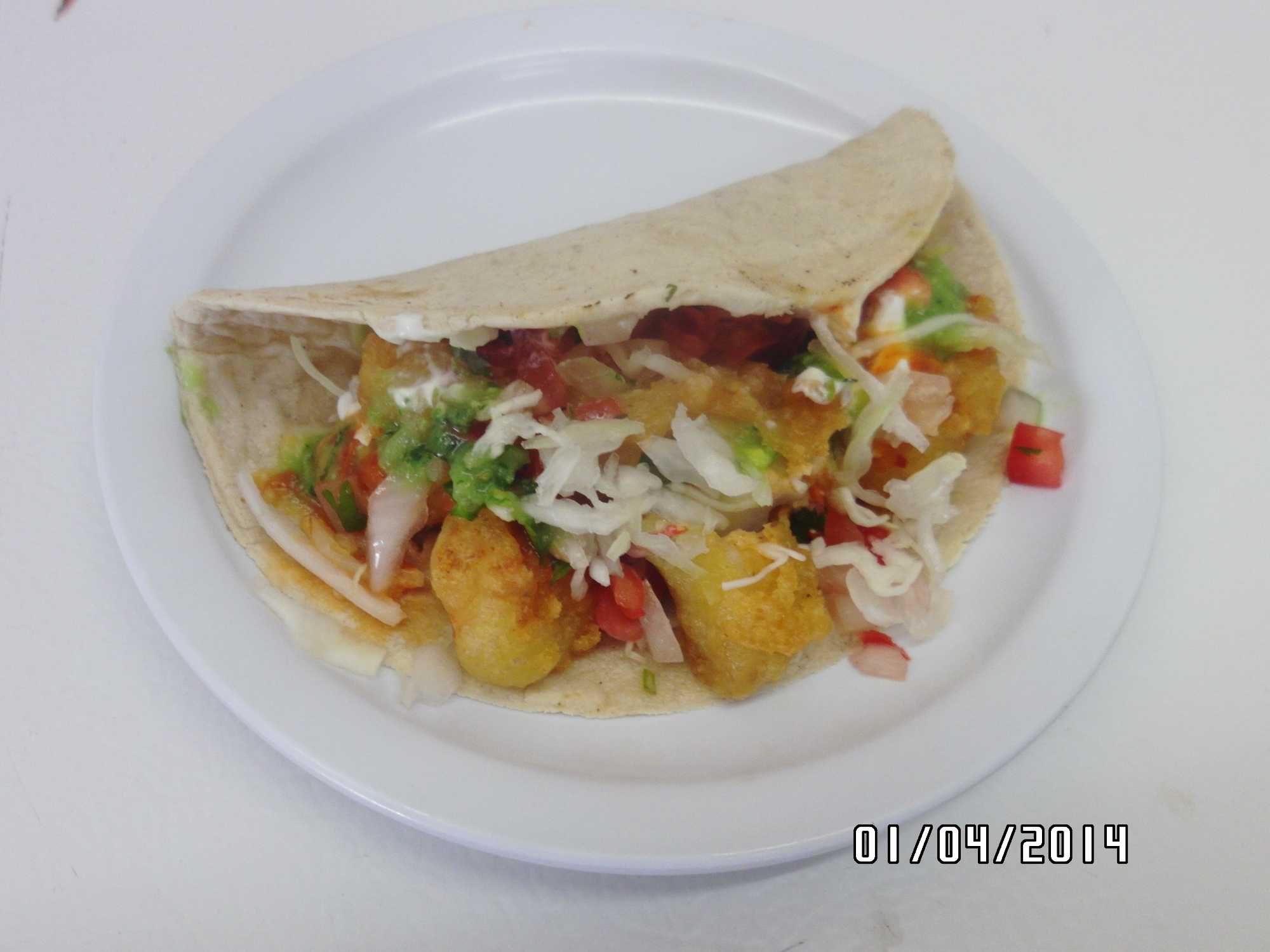 3 TACOS DE CAMARON
