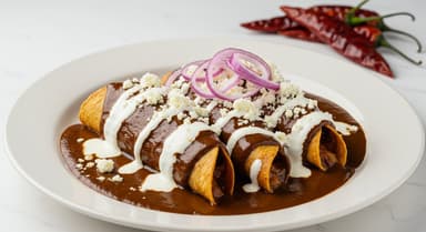 Enchiladas de Mole