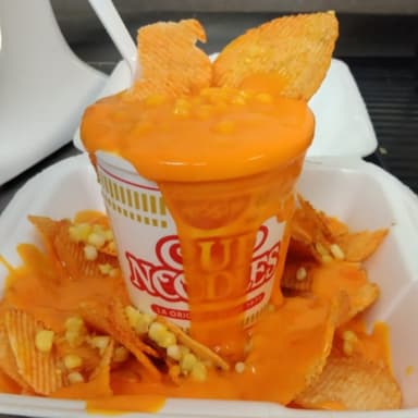 Marucha con Papas