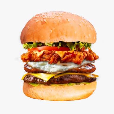 Hamburguesa La Triple