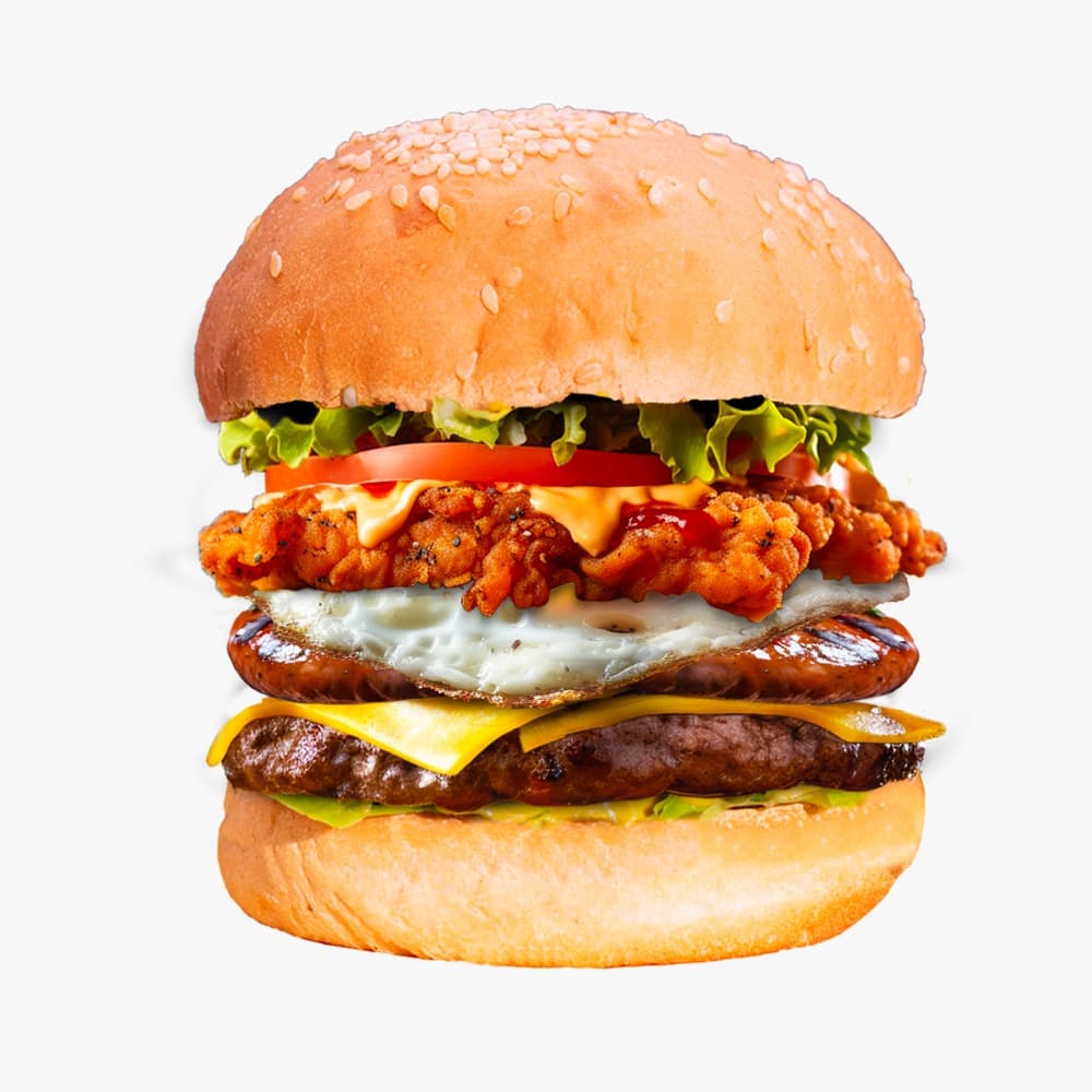 Hamburguesa La Triple