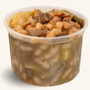 Carne en su Jugo de Top Sirloin Con papa
