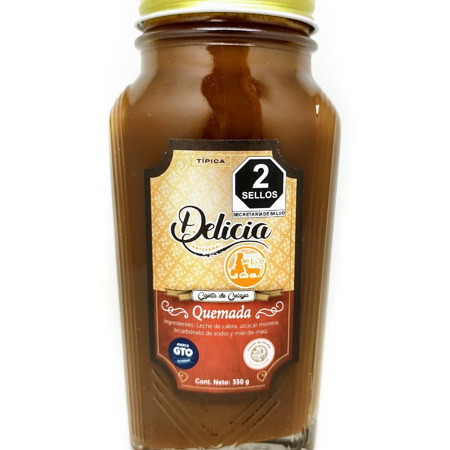 Cajeta Quemada 330 Gramos