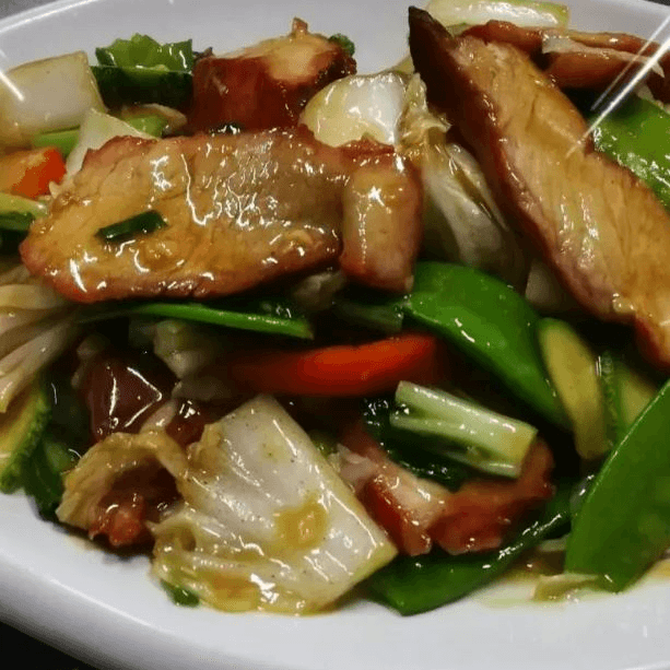 Chancho Saltado con Verduras