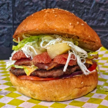 Hamburguesa Hawaiana