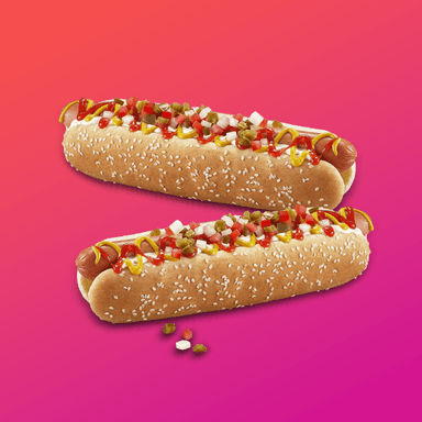 2 Hot Dogs