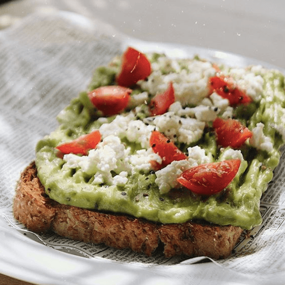 Greek Avocado Toast x 1