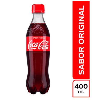 Coca cola 400' ml.