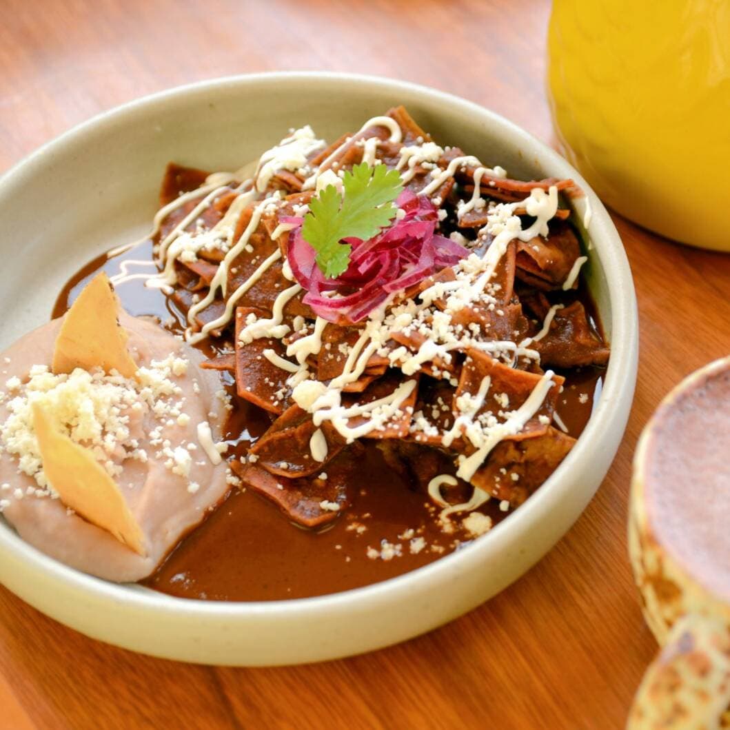 Chilaquiles de Mole