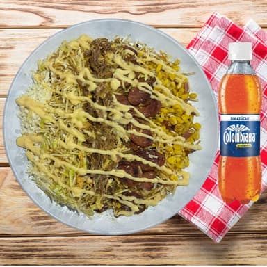 Combo Mazorcada Carne Desmechada y Chorizo DiDi