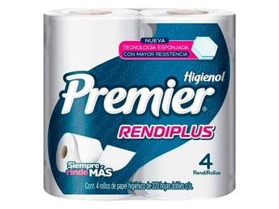 PAPEL HIG PREMIER REDIPLUS 300HD 4 PZA