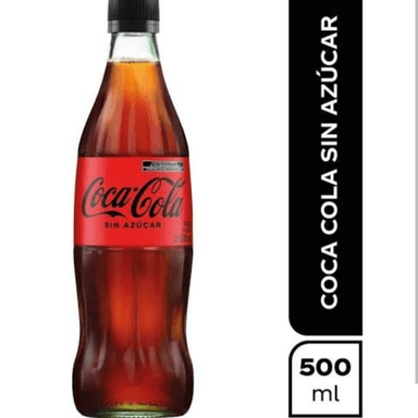 Coca Cola 500ml Sin Azucar