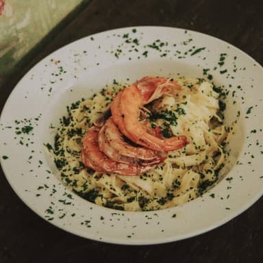 Pasta Cuatro Quesos Camarón