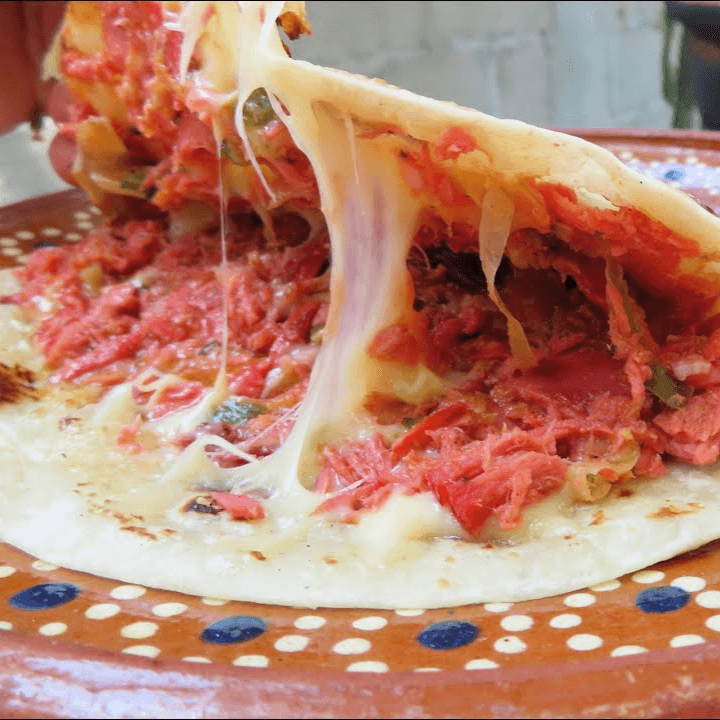 Quesadilla de pescado