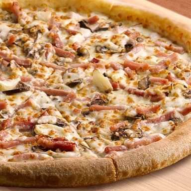 Jamón y Hongos