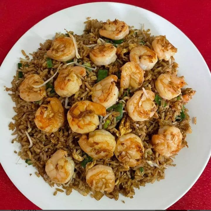 Arroz con Pollo y Camaron