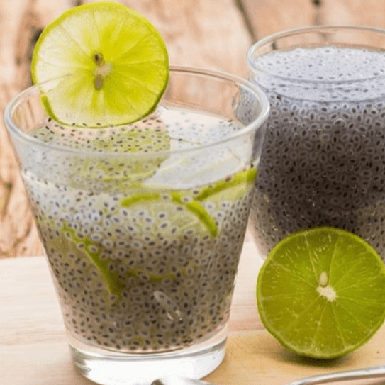 AGUA DE LIMON CON CHIA DE UN LITRO