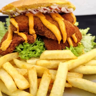 Hamburguesa de pollo